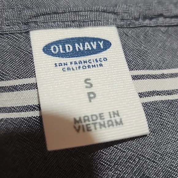 Old Navy| Gray Blue Ruffled Tank Blouse - Picture 4 of 8